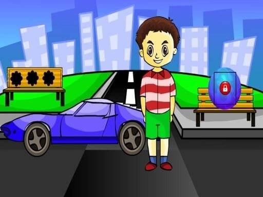 find-the-blue-car-key