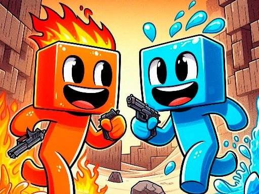 fire-and-water-blockman