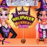 Make Halloween Dessert Plate