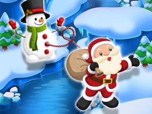 santa-snowman-jump